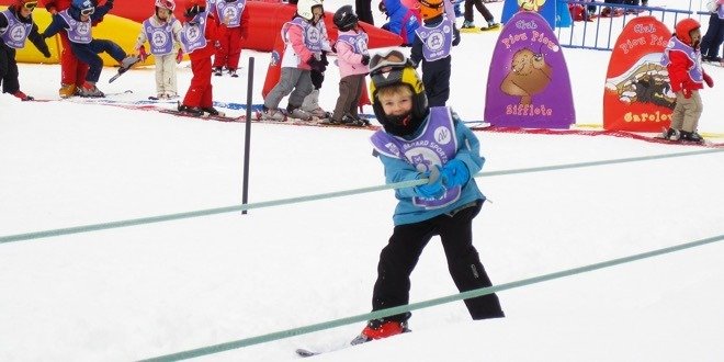 Children activity skie