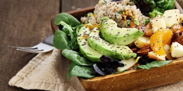 Avocado and Quinoa Salad with Chia Seed healthier alternatives for diabetes meal planning