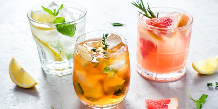 Drink up but watch the calories!
