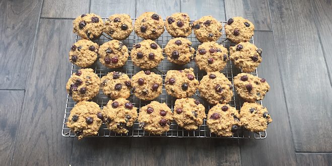 Banana Blueberry Muffins Banana blueberry muffins