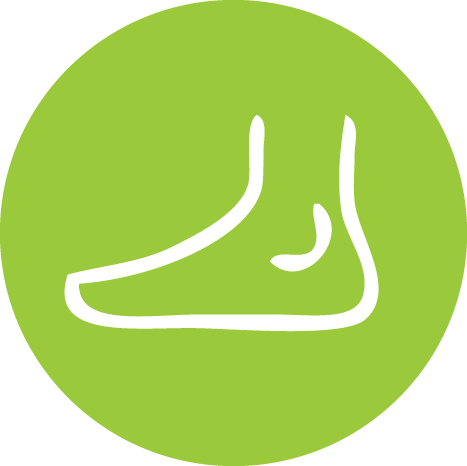 Foot checker icon