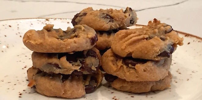 chickpea chocolate chip cookies