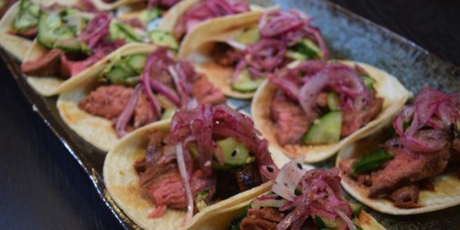 Korean beef tacos