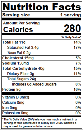 NutCont Healthy Apple Crisp NutCont Healthy Apple Crisp