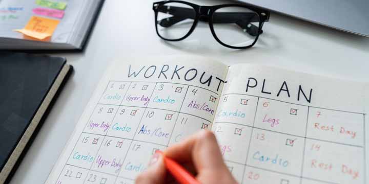 Exercise plan for diabetes – daily, weekly, monthly