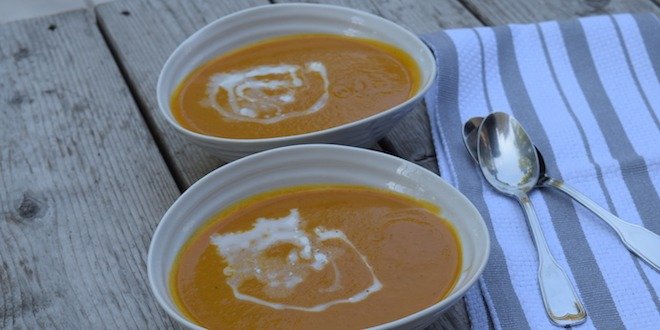 Pumpkin-soup pumpkin soup