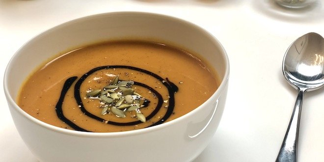 Ridiculously easy pumpkin soup