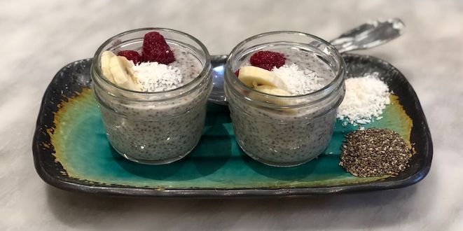 QUICK AND EASY CHIA PUDDING