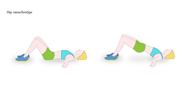Hip Raise-100 At house train