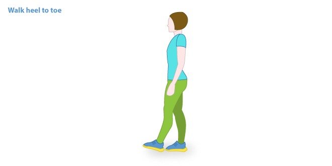 DCC_balance_walkHeelToe Stability workouts for folks with diabetes