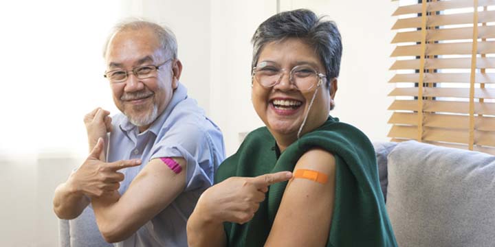 Recommended vaccines for people with diabetes