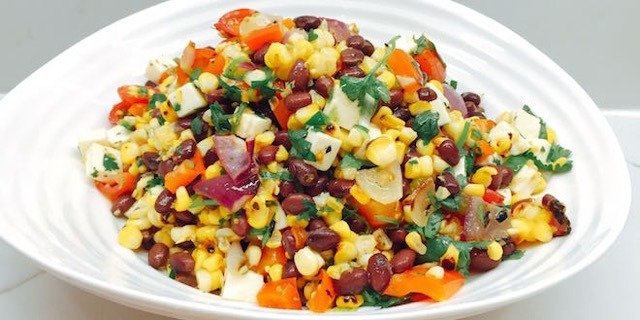 article - Corn-and-black-bean-salad corn and black bean