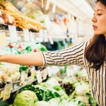 Navigating the grocery store for vegetables