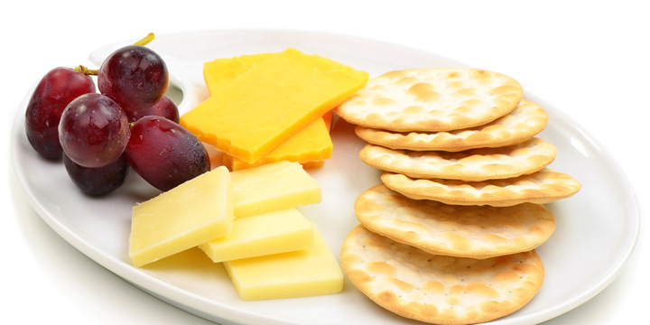 Cheese and crackers cheese and crackers