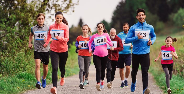 long distance running