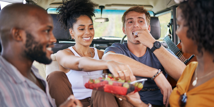 5 tips for healthy eating on the road