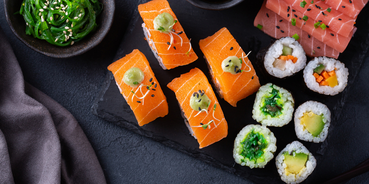 What are my best sushi options with diabetes?