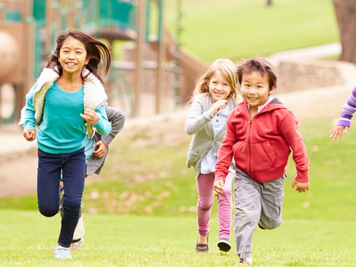 running children
