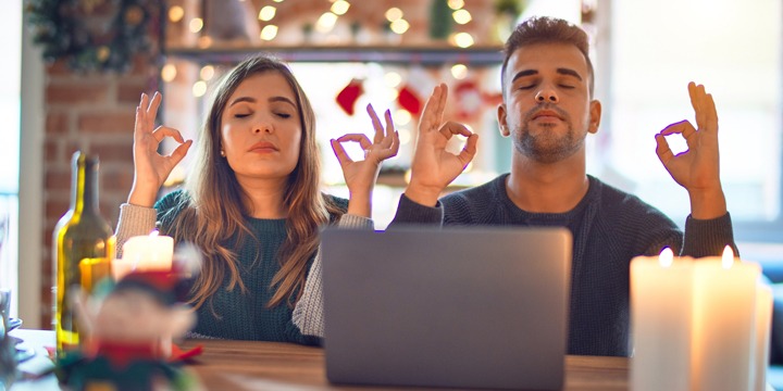 Holiday stress & blood sugar: finding balance